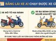 bằng lái xe a1 chạy được xe gì