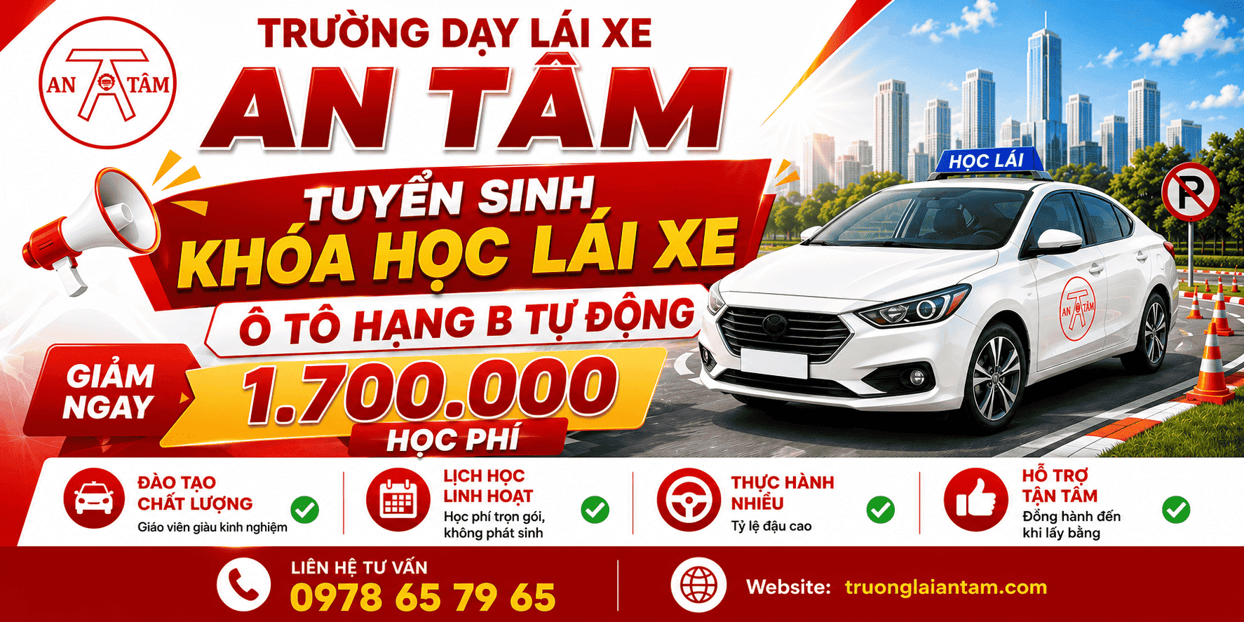 học lái xe ô tô hạng b số tự động hcm