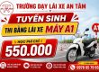 thi bằng lái xe a1 bao nhiêu tiền